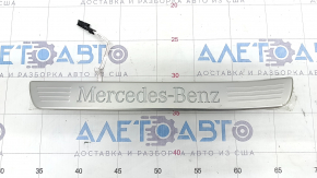 Door sill outer rear left Mercedes W167 GLE 350 450 20-23 chrome with backlight