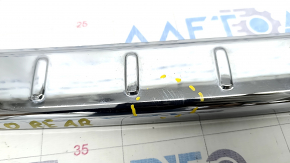 Upper rear bumper trim Mercedes W167 GLE 350 450 20-23 chrome, scratches