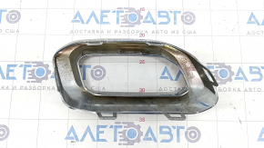 Frame of the rear bumper trim lower left Mercedes W167 GLE 350 450 20-23 chrome, butt
