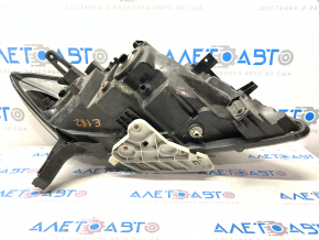 Headlight front left Nissan Pathfinder 13-16 prerest, with mount, web, for polishing, cracks