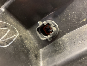Headlight front left Nissan Pathfinder 13-16 prerest, with mount, web, for polishing, cracks