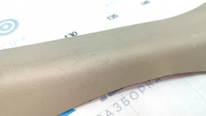 Door sill trim inner front right Toyota Camry v50 12-14 usa beige, broken fastening, worn