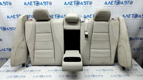 Rear row of seats 2 row Mercedes W167 GLE 350 450 20-23 heated, beige leather, upper part, for cleaning
