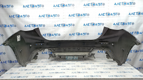 Bare rear bumper Infiniti QX30 17- S for parking sensors, black