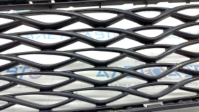 Lower grille of front bumper Infiniti QX30 17-19 Sport, broken, sand