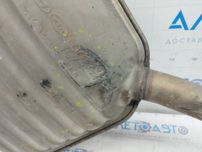 Muffler rear part with barrel Hyundai Sonata 15-17 2.4 SE dents