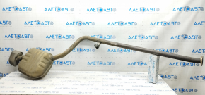 Muffler rear part with barrel Hyundai Sonata 15-17 2.4 SE dents
