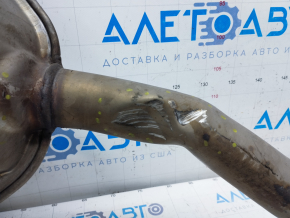 Muffler rear part with barrel Hyundai Sonata 15-17 2.4 SE dents