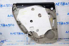 Door trim card rear right Ford Escape MK3 17-19 rest, beige, armrest leather, under tweeter, for cleaning