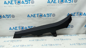 Rear pillar trim lower left Toyota Avalon 13-18 black, scratches, crack