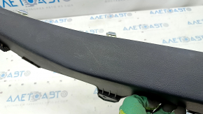Rear pillar trim lower right Toyota Avalon 13-18 black, scratches, crack