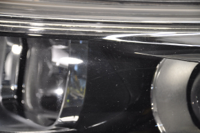 Headlight front left bare Kia Optima 14-15 rest halogen, sand