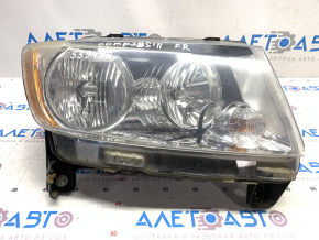 Headlight front right bare Jeep Compass 11-14 pre-rest light, for polishing