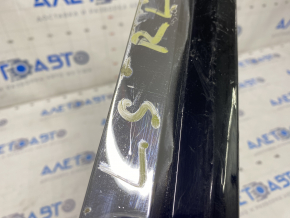 Door trim lower rear left Lexus LS460 LS600h 07-12 with chrome, painted, scratches
