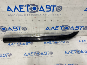 Door trim lower rear left Lexus LS460 LS600h 07-12 with chrome, painted, scratches