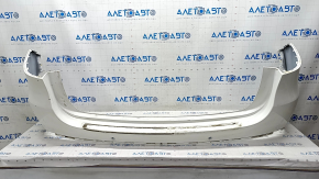 Bare rear bumper Mercedes W167 GLE 350 450 20-23 white 149, for parking sensors, cracks, broken fasteners