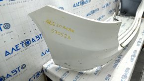 Bare rear bumper Mercedes W167 GLE 350 450 20-23 white 149, for parking sensors, cracks, broken fasteners