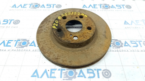 Front right brake disc Toyota Prius 20 04-09 255/22mm rusty