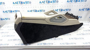 Central console armrest Mercedes W167 GLE 350 450 20-23 beige leather, for cleaning