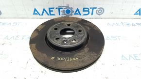 Front left brake disc Chevrolet Trax 15-20 300/26mm