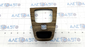 Mercedes W167 GLE 350 450 20-23 center console trim wood grain