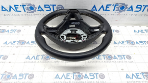 Steering wheel naked Infiniti QX30 17- sport leather black, scratches, dented