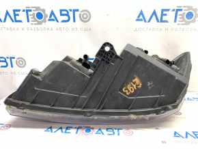 Headlight front right bare Dodge Journey 13-20 dark, for polishing, crack, cobweb