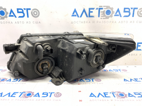 Headlight front right bare Dodge Journey 13-20 dark, for polishing, crack, cobweb