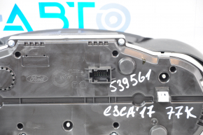 Instrument cluster Ford Escape MK3 17-19 rest, large screen, 77k
