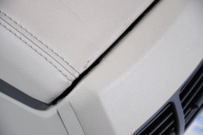 Central console armrest and cup holders Ford Escape MK3 17- beige, scratches, dry cleaning
