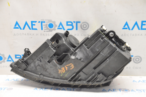Headlight front right VW Jetta 11-16 USA bare, halogen, sand, for polishing, scratches