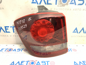 Light outer wing left Dodge Journey 14-20 LED dark, glass rubbed from the inside