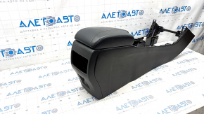 Console central armrest Infiniti QX30 17- black, leather, scratches