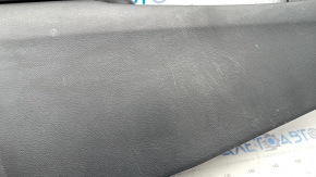 Console central armrest Infiniti QX30 17- black, leather, scratches