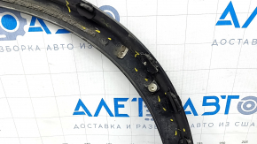 Front left fender arch trim Infiniti QX30 17- FWD broken fasteners, scratches, abrasions, crack