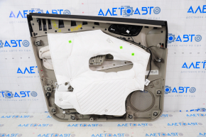 Door trim card front right Ford Escape MK3 17-19 rest, beige, leather armrest, dry-cleanable