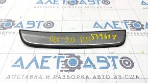 Door sill trim rear right Infiniti QX30 17- with chrome, scratches