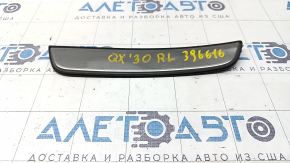Door sill trim rear left Infiniti QX30 17- with chrome, scratches