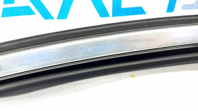 Upper front left door molding with glass seal Infiniti QX30 17- scratches