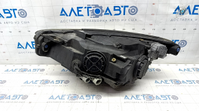 Front right headlight complete Infiniti QX30 17- halogen, with mount, for polishing