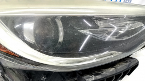 Front right headlight complete Infiniti QX30 17- halogen, with mount, for polishing