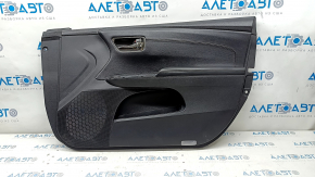 Door trim card front right Toyota Avalon 13-18 black with black insert, scratches
