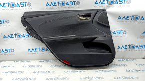 Door trim card rear left Toyota Avalon 13-18 black with black insert, scratches