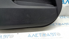 Door trim card rear left Toyota Avalon 13-18 black with black insert, scratches