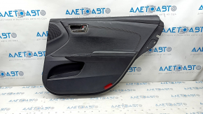 Door trim card rear right Toyota Avalon 13-18 black with black insert, scratches