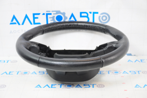 Naked steering wheel Ford Escape MK3 17-19 rest, leather black, heated, worn, scratches