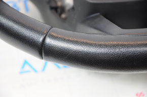 Naked steering wheel Ford Escape MK3 17-19 rest, leather black, heated, worn, scratches