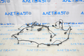 Wiring front bumper Ford Escape MK3 17-19 under fog lights, under parking sensors