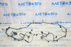 Wiring front bumper Ford Escape MK3 17-19 under fog lights, under parking sensors