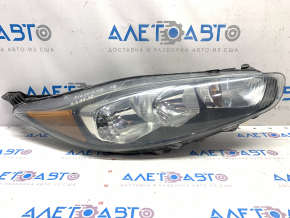 Headlight front right bare Ford Fiesta 14-19 rest dark, for polishing